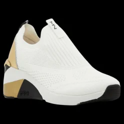 A Wedge - Etty Skechers Slip On Da Donna Bianco - 133226