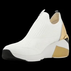 A Wedge - Etty Skechers Slip On Da Donna Bianco - 133226