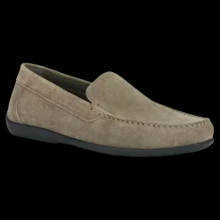Ascanio Geox Mocassini Da Uomo Tortora - U450WB