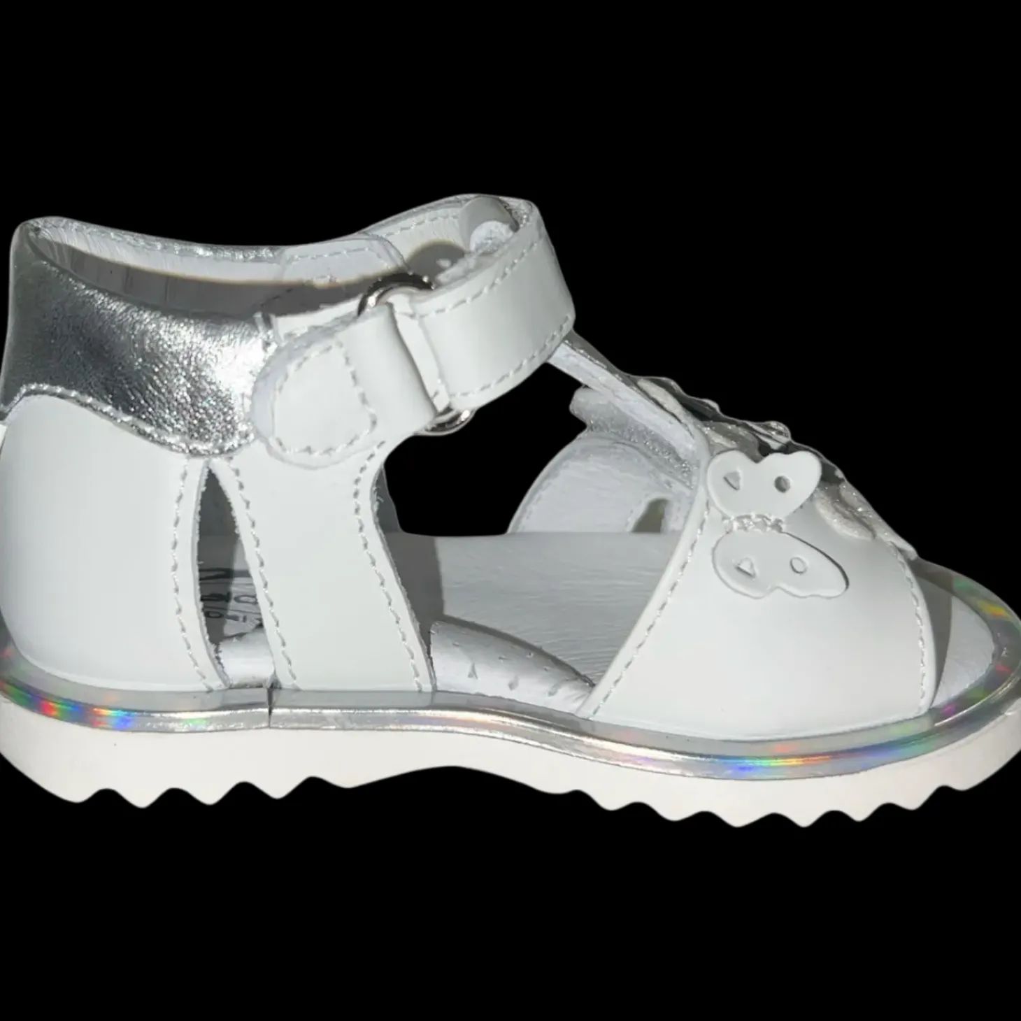 Balducci Sandali Primi Passi Da Bambina In Pelle Cita5400 Bianco - CITA5400