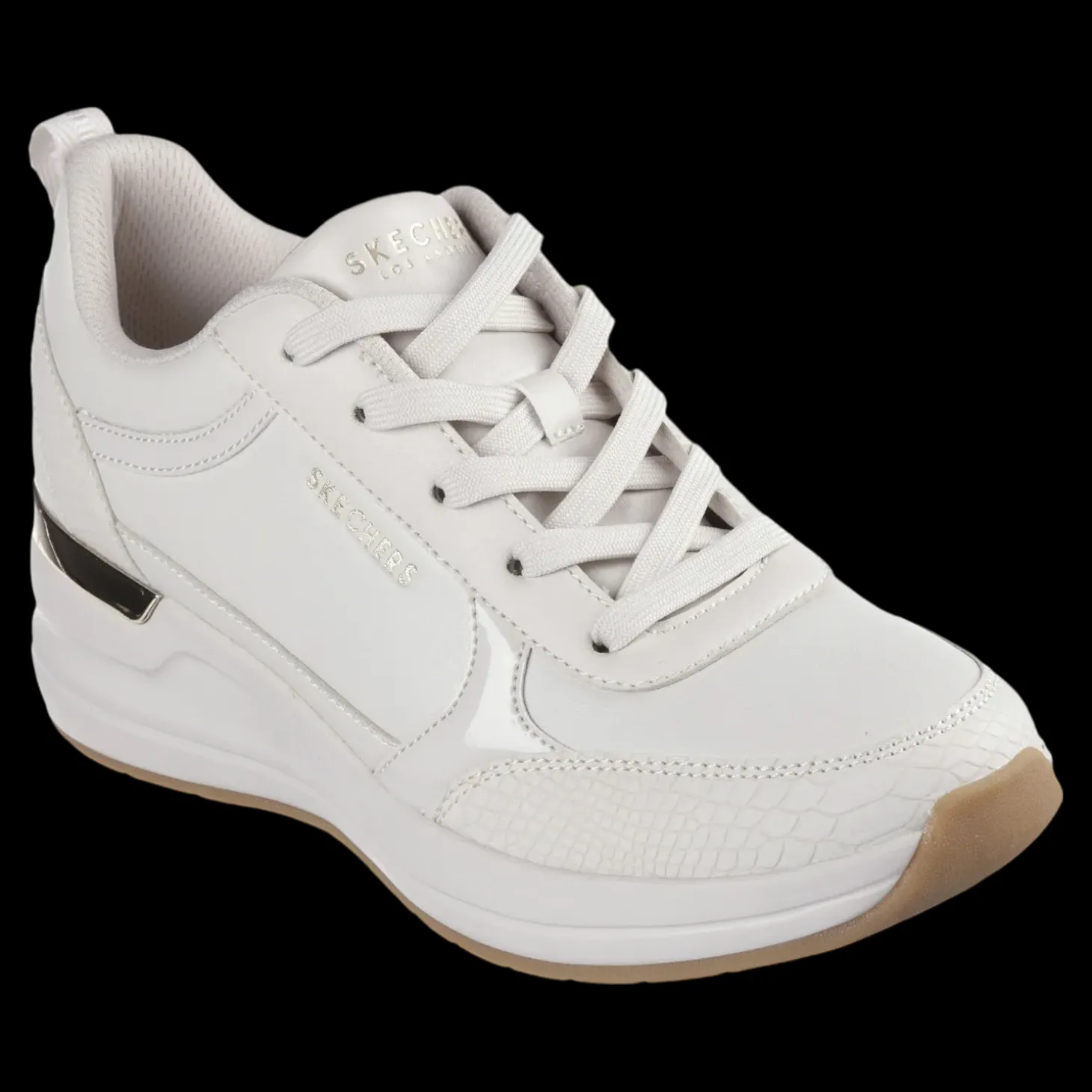 Billion 2 - Fine Shine Skechers Scarpe Sportive Sneakers Da Donna Bianco Sporco - 177345