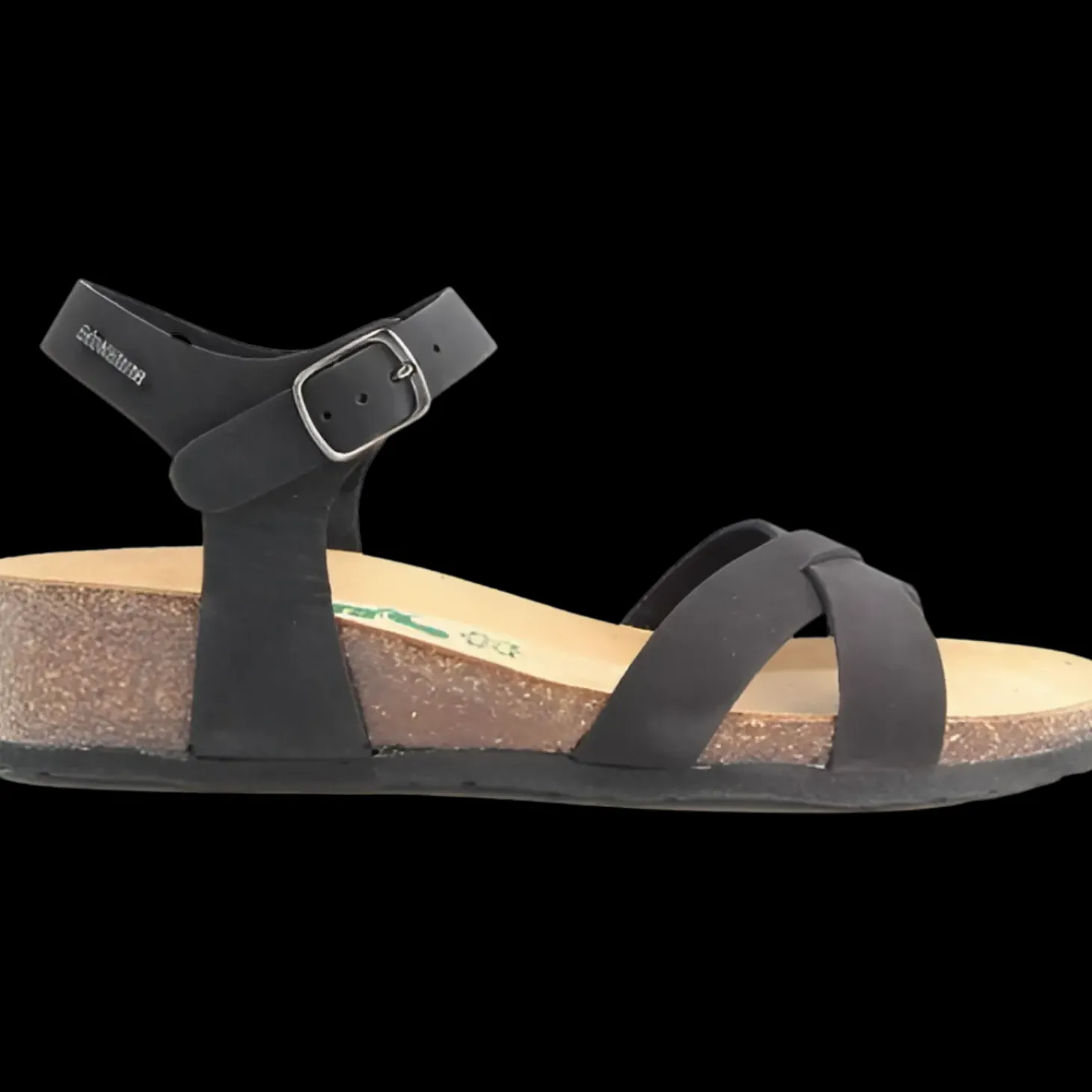 Bionatura Sandali Da Donna 12 Fregene Nero - 12 Fregene