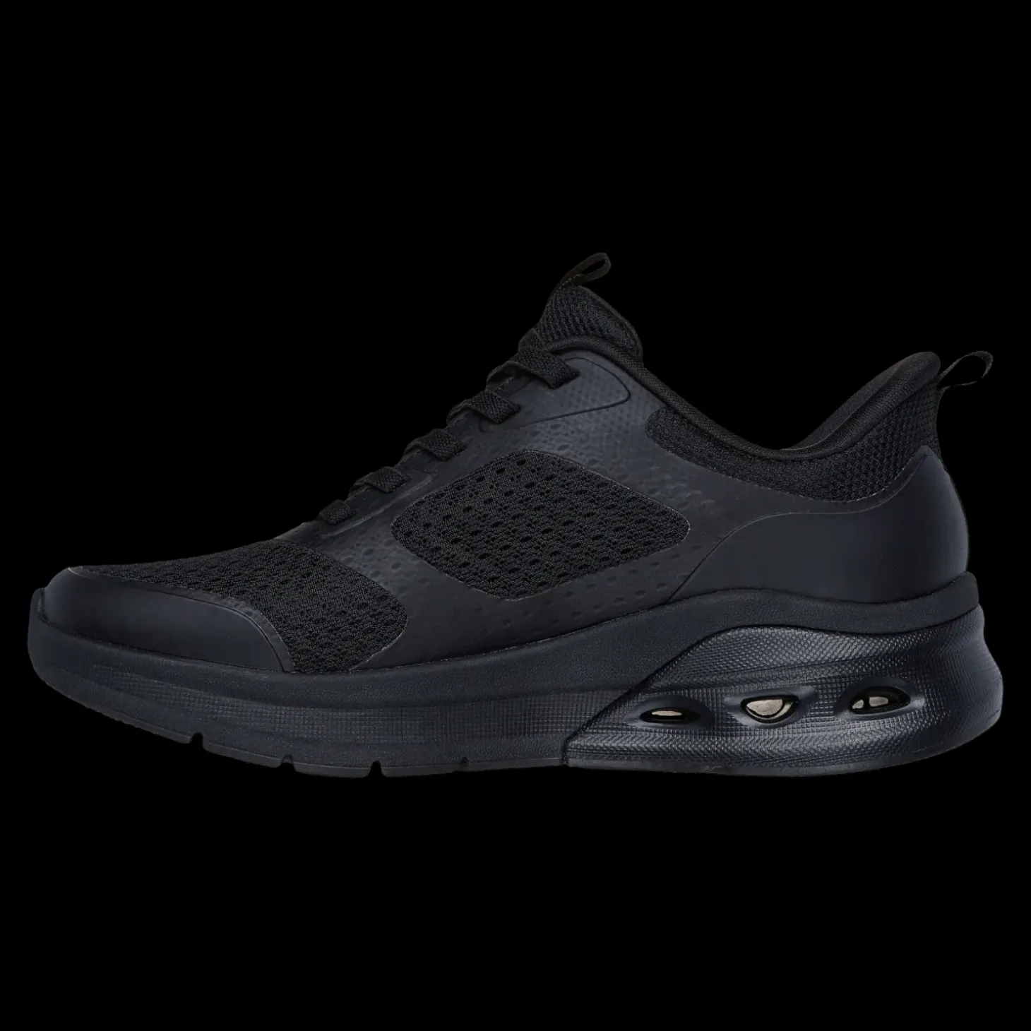 Bobs Arc Waves 2.0 Skechers Scarpe Sportive Sneakers Da Donna Nero - 117626