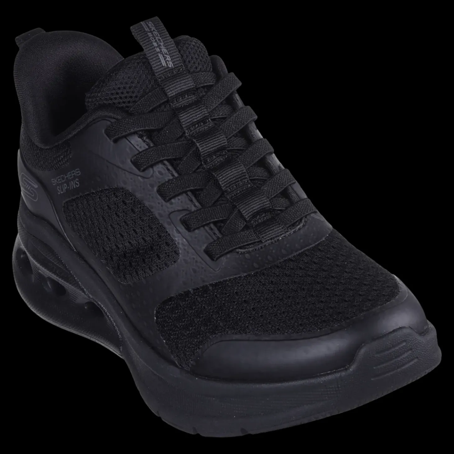 Bobs Arc Waves 2.0 Skechers Scarpe Sportive Sneakers Da Donna Nero - 117626