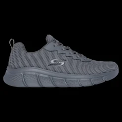 Bobs B Flex - Chill Edge Skechers Scarpe Sportive Sneakers Da Uomo Grigio - 118106