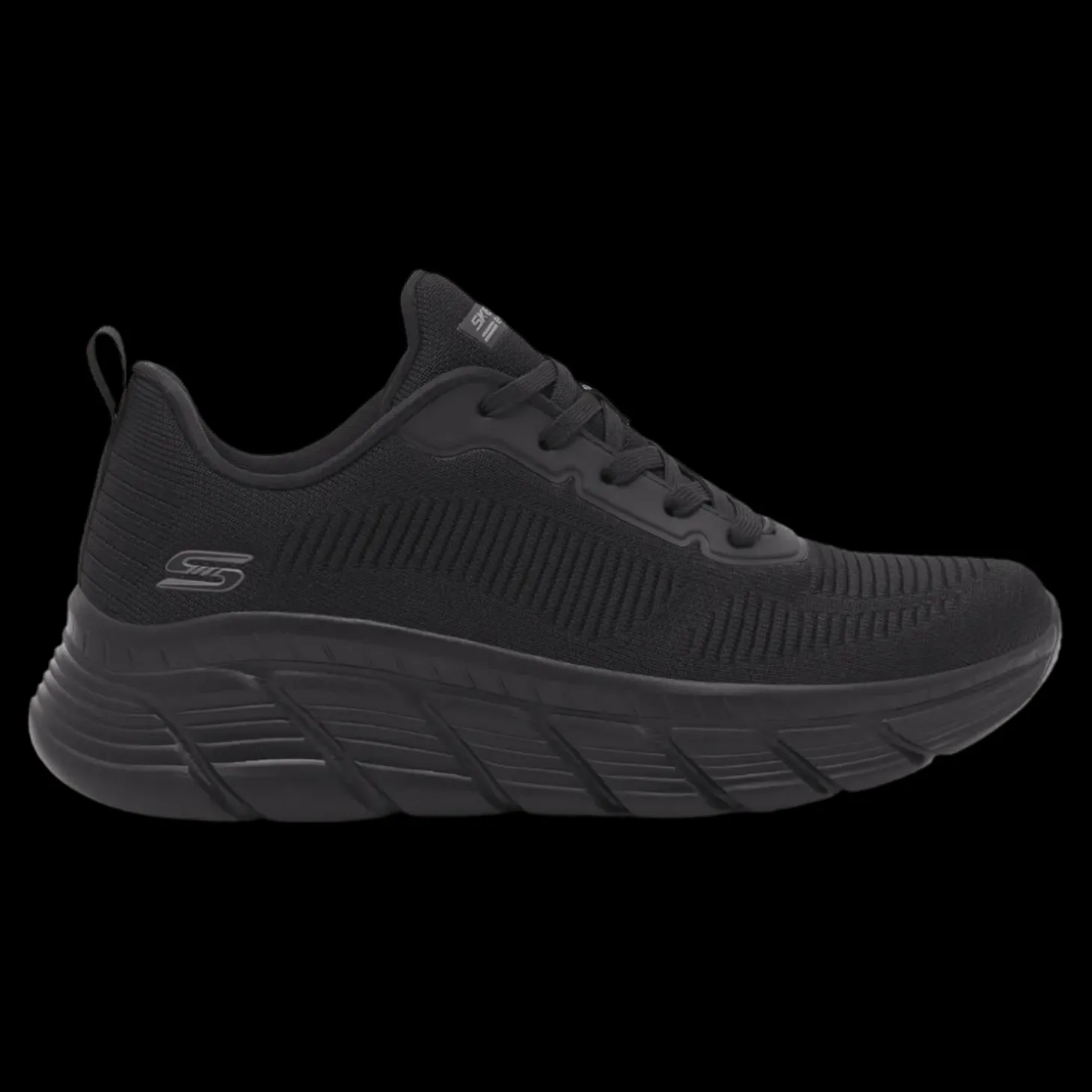 Bobs B Flex Hi Skechers Scarpe Sportive Sneakers Da Donna Nero - 117385