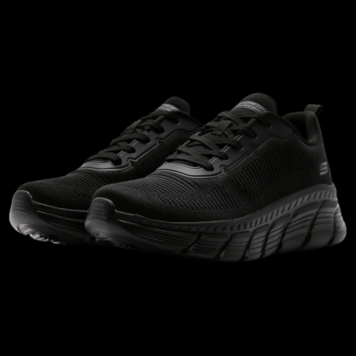 Bobs B Flex Hi Skechers Scarpe Sportive Sneakers Da Donna Nero - 117385
