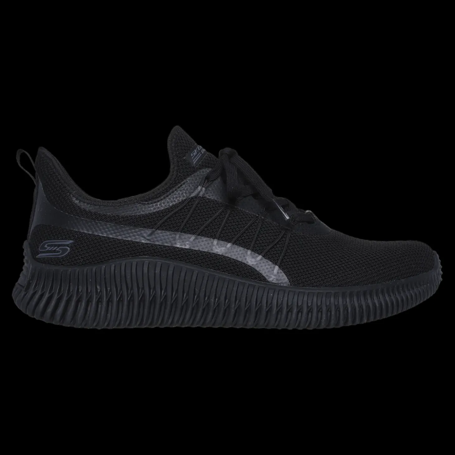 Bobs Geo Skechers Sneakers Da Uomo Nero - 118171