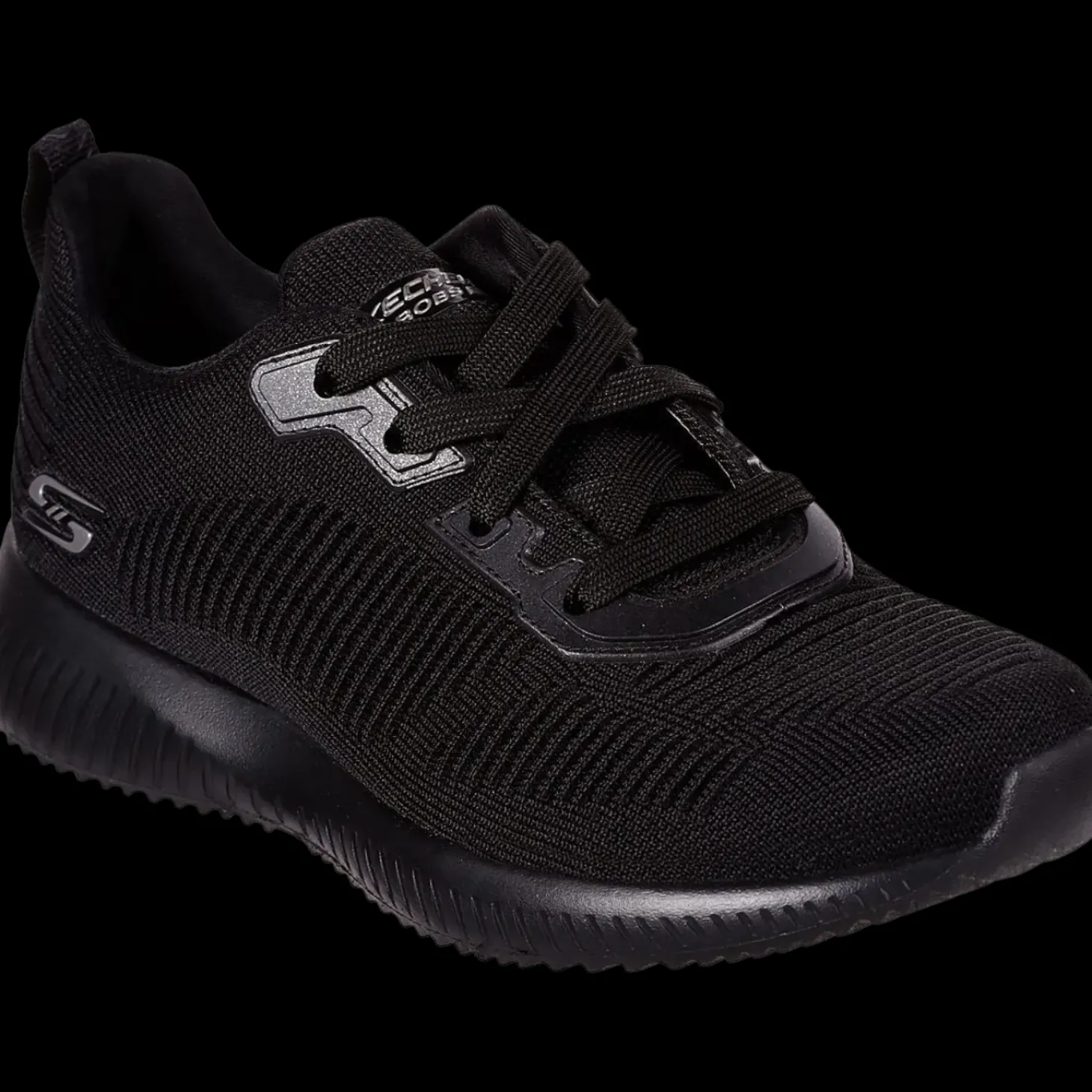 Bobs Sport Squad Skechers Scarpe Sportive Da Donna 32504 Nero - 32504