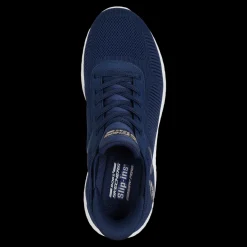 Bobs Squad Chaos - Current Mu Skechers Scarpe Sportive Sneakers Da Donna Blu - 117497