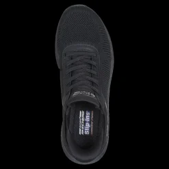 Bobs Squad Chaos - Current Mu Skechers Scarpe Sportive Sneakers Da Donna Nero - 117497