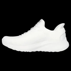 Bobs Squad Chaos - Current Mu Skechers Scarpe Sportive Sneakers Da Donna Bianco - 117497