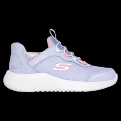 Bounder - Simple Cute Skechers Scarpe Sportive Sneakers Da Bambina Lilla - 303585L