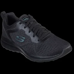 Bountiful Skechers Scarpe Sportive Da Donna 12607 Nero - 12607