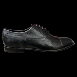 Calpierre Stringate Eleganti Da Uomo In Pelle Nera 2250 Anilux Nero - 2250