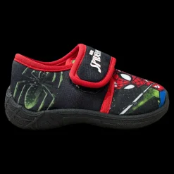 Cartoni Animati Pantofole E Ciabatte Da Bambino Nero/rosso - SP013013