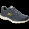 Coated Fidelity Skechers Scarpe Sportive Da Uomo 232231 Grigio - 232231
