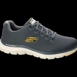 Coated Fidelity Skechers Scarpe Sportive Da Uomo 232231 Grigio - 232231