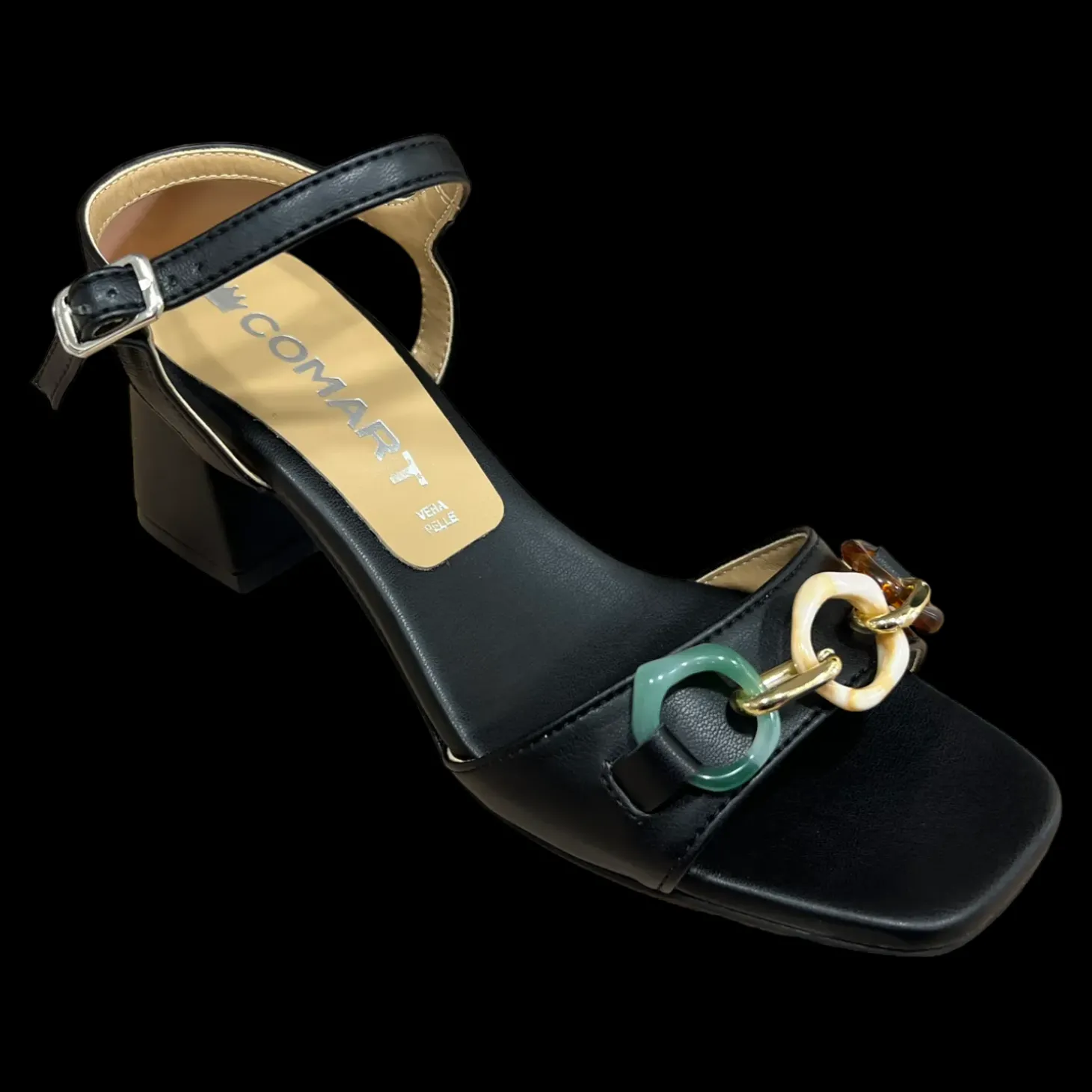 Comart Sandali Da Donna Nero - 6B4594