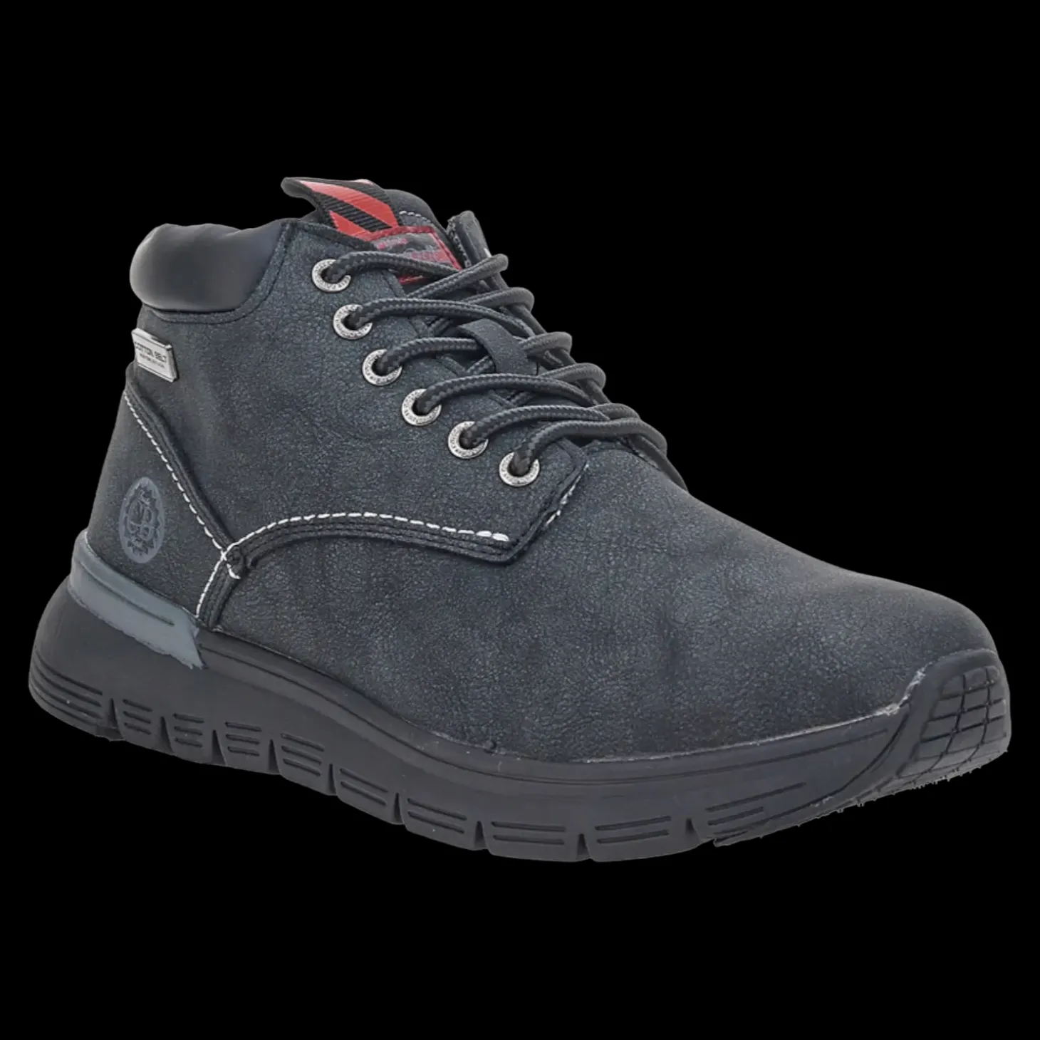 Cotton Belt Sneakers Da Uomo Cbm221530 Nero - CBM221530