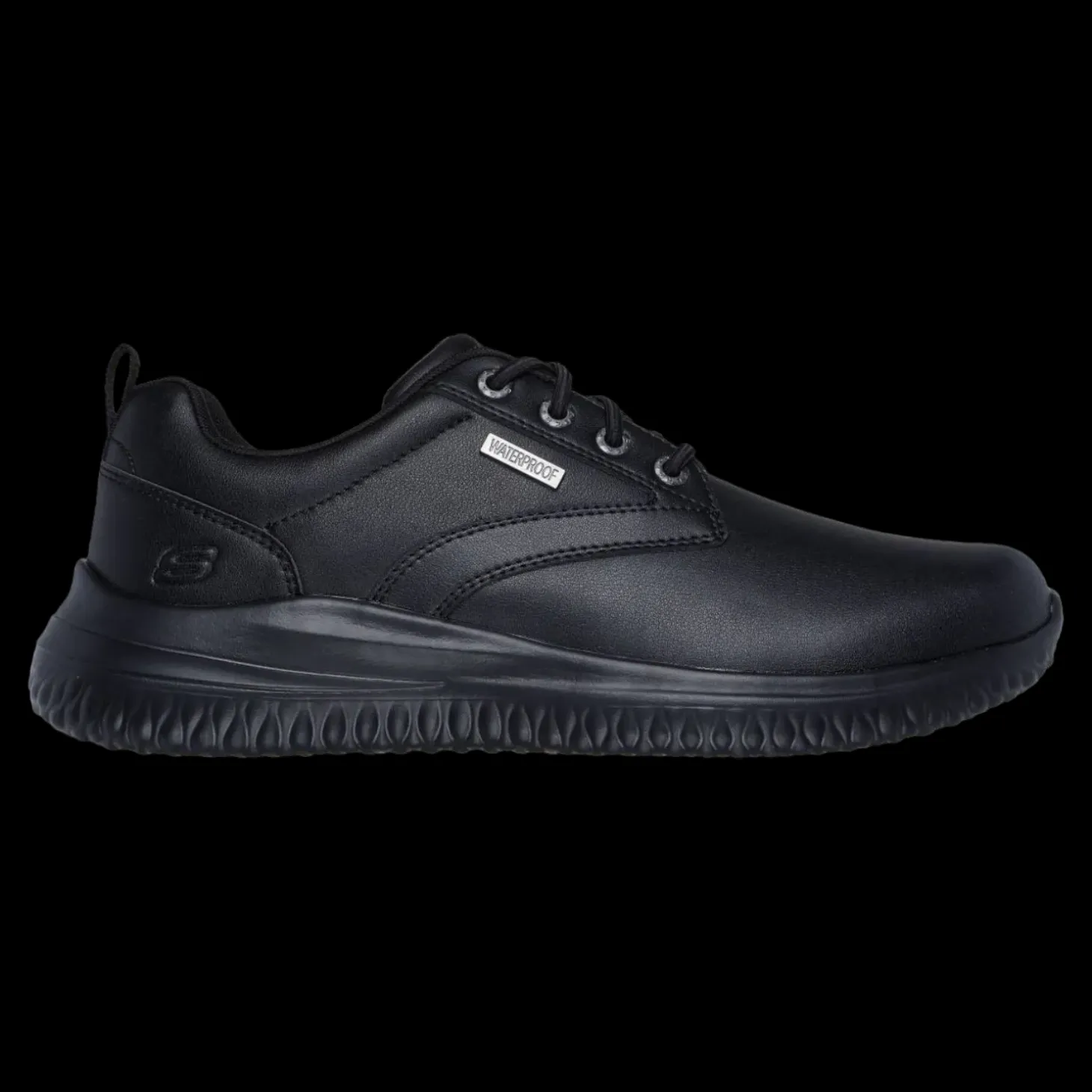 Delson 3.0 - Glavine Skechers Scarpe Sportive Sneakers Da Uomo Nero - 210661