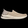 Delson 3.0 Cabrino Skechers Scarpe Sportive Sneakers Da Uomo Beige - 210604