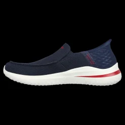 Delson 3.0 Cabrino Skechers Scarpe Sportive Sneakers Da Uomo Blu - 210604