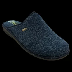 Di Ruocco Pantofole E Ciabatte Da Uomo Lana Blu - 961