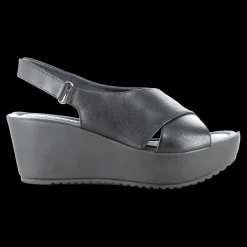 Di Ruocco Sandali Da Donna Con Zeppa Nero - 15063