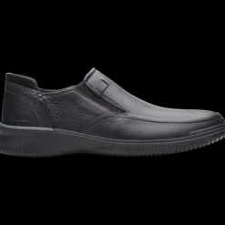Donaway Step Clarks Slip On Da Uomo 21938 00100 Nero - 21938 00100