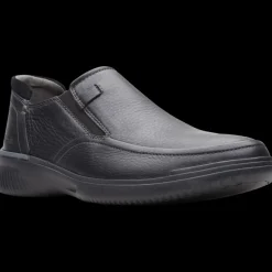 Donaway Step Clarks Slip On Da Uomo 21938 00100 Nero - 21938 00100