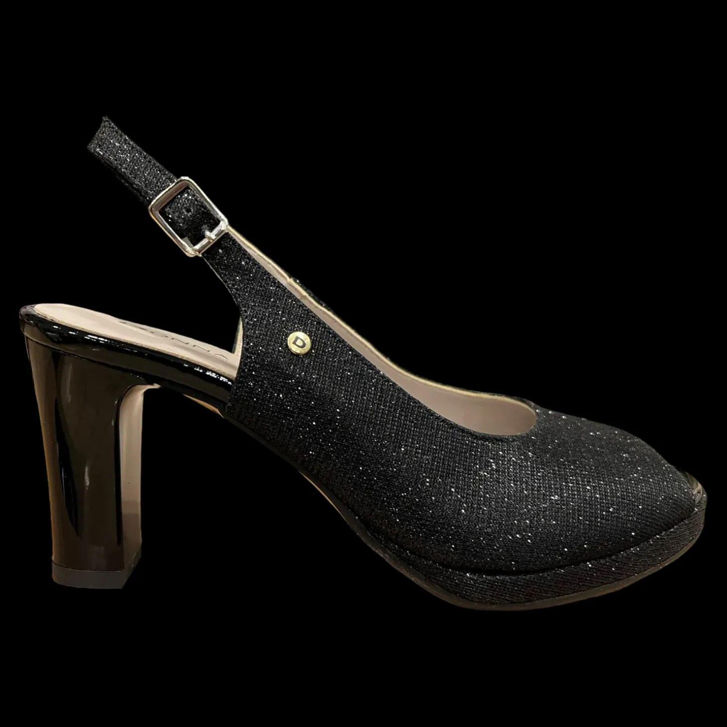 Donna Serena Eleganti E Cerimonia Sandali Da Donna Nero - 8D2307D