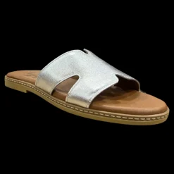 Easynrose | Free Life Pantofole E Ciabatte Sandali Da Donna Argento - 839-001