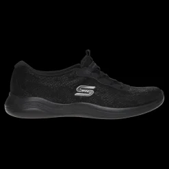 Envy Vibrant Soul Skechers Scarpe Sportive Slip On Da Donna Nero - 23618