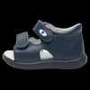 Falcotto Sandaletti Primi Passi Per Bambini In Pelle Blu - 0011500728.01.0C02