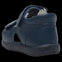Falcotto Sandaletti Primi Passi Per Bambini In Pelle Blu - 0011500728.01.0C02