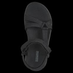 Flex Sandal - Sublime Skechers Sandali Da Donna Nero - 141451