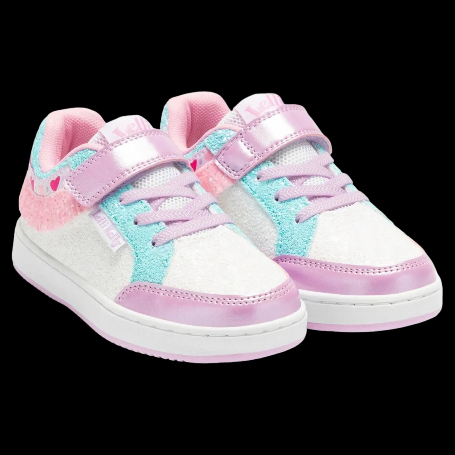 Frangetta Mix - Pan Di Zucchero Lelli Kelly Sneakers Da Bambina Bianco/lilla - LKAA8090