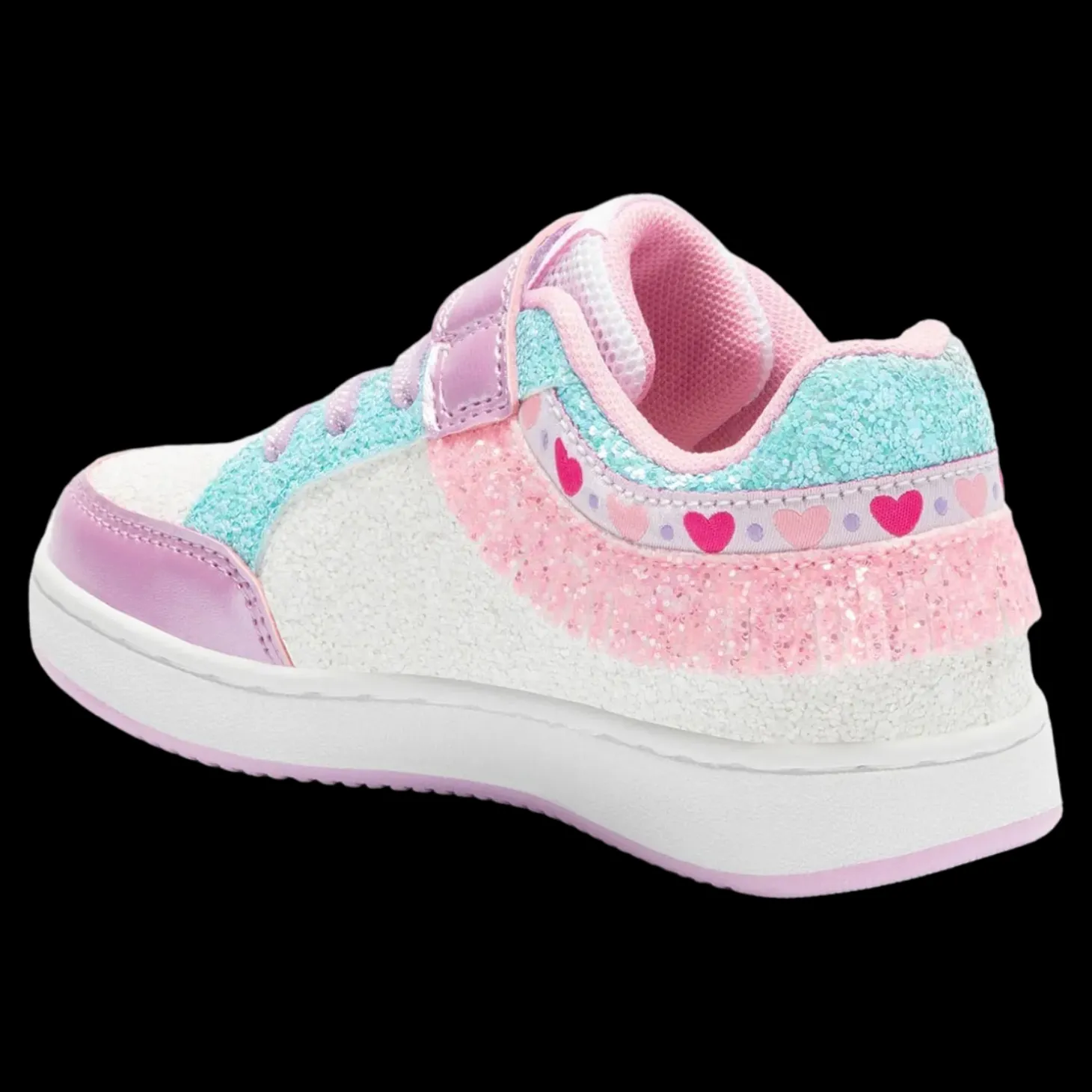 Frangetta Mix - Pan Di Zucchero Lelli Kelly Sneakers Da Bambina Bianco/lilla - LKAA8090