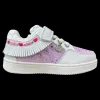 Frangetta Mix Lelli Kelly Sneakers Da Bambina Lilla/bianco - LKAL8053