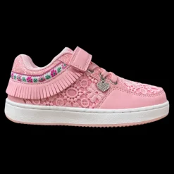 Frangetta Mix Lelli Kelly Sneakers Da Bambina Rosa - LKAA8051