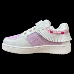 Frangetta Mix Lelli Kelly Sneakers Da Bambina Lilla/bianco - LKAL8053