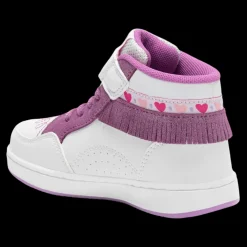 Frangetta Mix Lelli Kelly Sneakers Da Bambina Bianco/porpora - LKAA8096