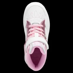 Frangetta Mix Lelli Kelly Sneakers Da Bambina Bianco/rosa - LKAA8096