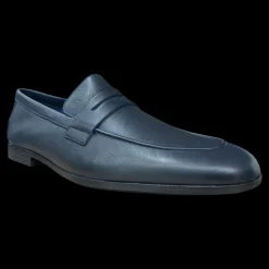 Frau Mocassini Da Uomo Blu - 34P5