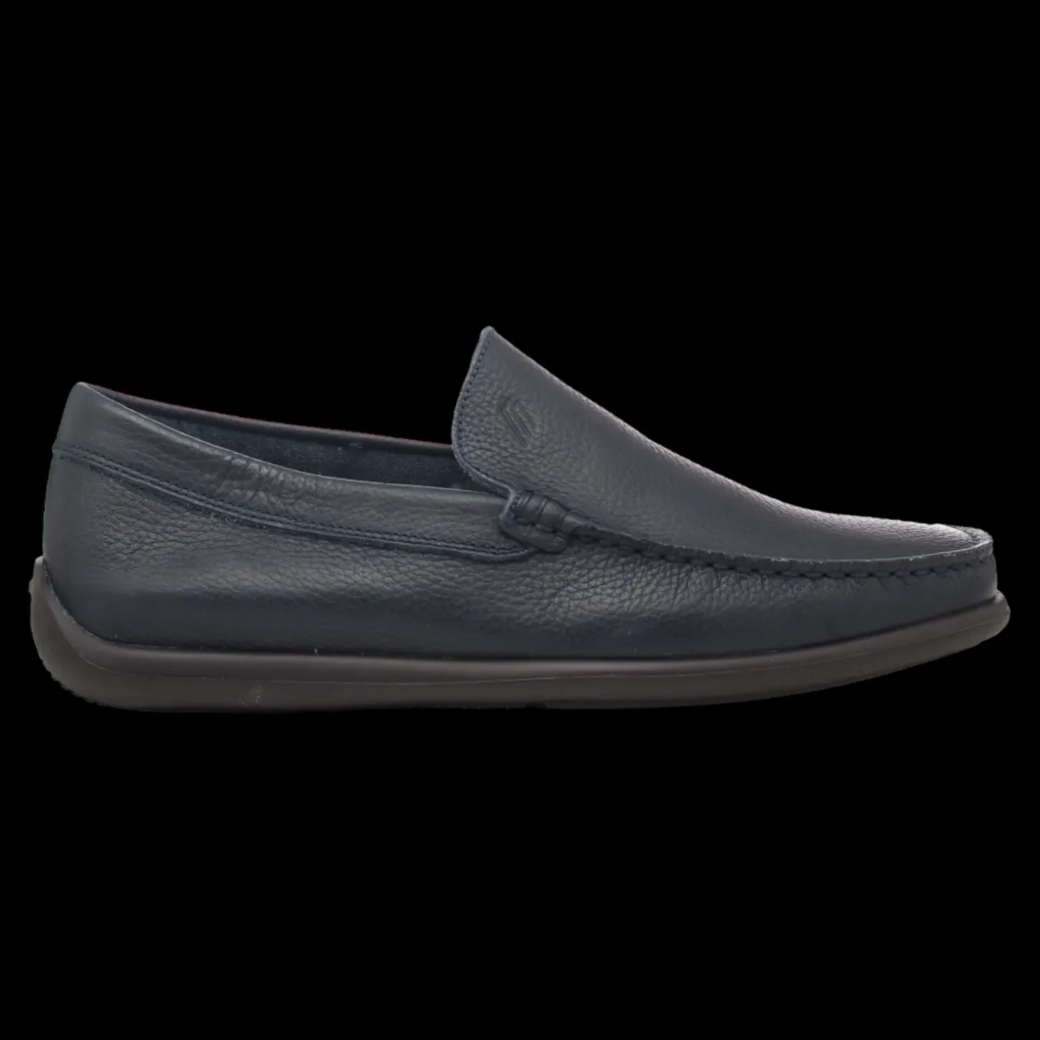 Frau Mocassini Da Uomo In Pelle Blu - 14T4