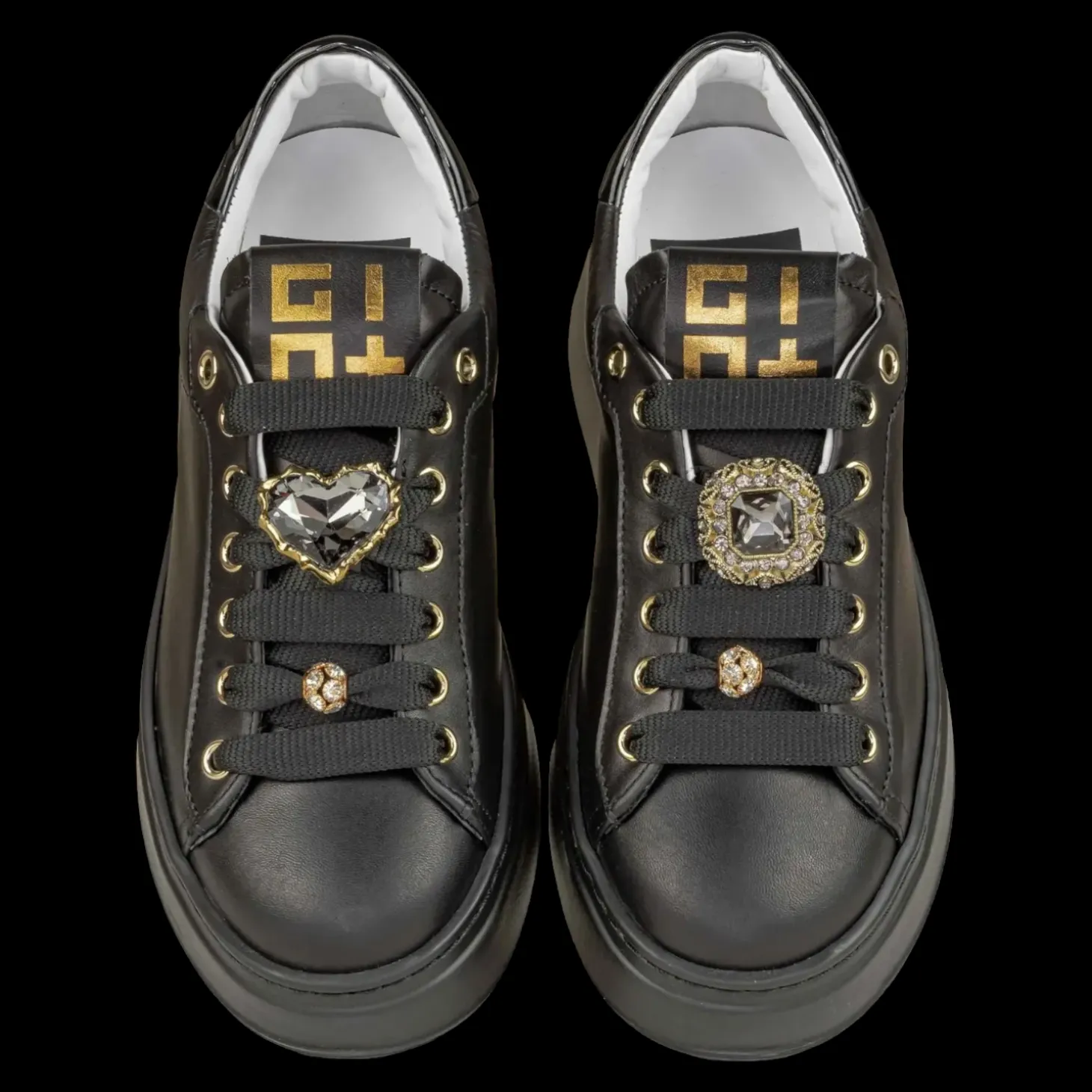 Gioplus Sneakers Da Donna Nero - PIA 258 A