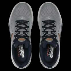 Glide-step Swift - Frayment Skechers Scarpe Sportive Da Uomo Grigio - 232634