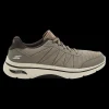 Go Walk Arch Fit 2.0 - Umi Skechers Scarpe Sportive Sneakers Da Uomo Marrone - 216603
