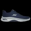 Go Walk Arch Fit 2.0 Skechers Scarpe Sportive Sneakers Da Uomo Blu - 216516